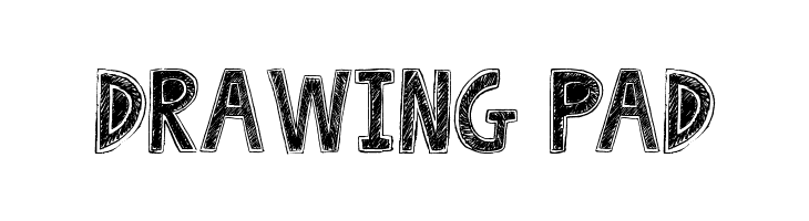 Drawing Pad Font