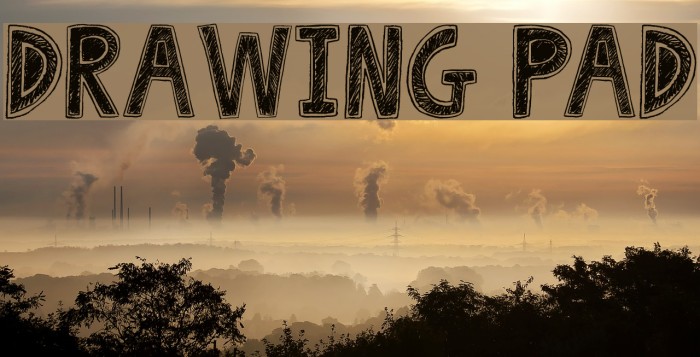Drawing Pad Font examples