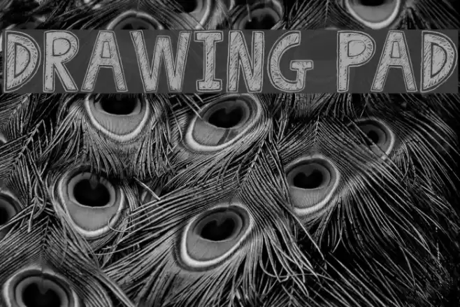 Drawing Pad Font examples