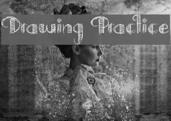 Drawing Practice خط examples