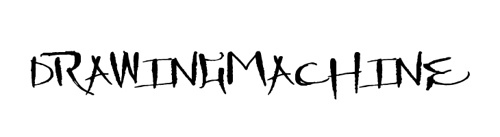 DrawingMachine Font