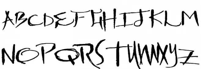 DrawingMachine Шрифта ВЕРХНИЙ