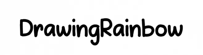 DrawingRainbow  नि: शुल्क फ़ॉन्ट्स डाउनलोड