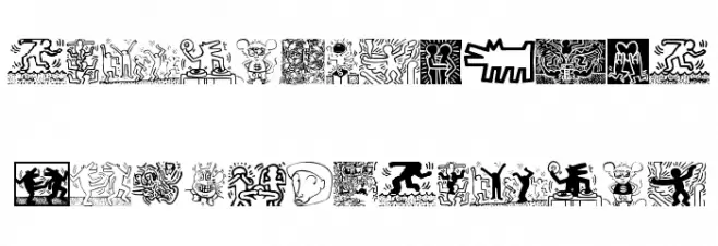 DrawingTraces フォント 大文字
