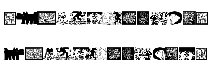 DrawingTraces Font LOWERCASE