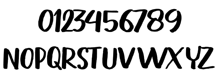 Drawingfree Font OTHER CHARS
