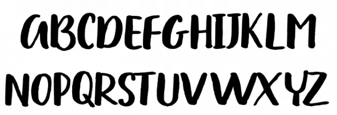 Drawingfree Шрифта ВЕРХНИЙ