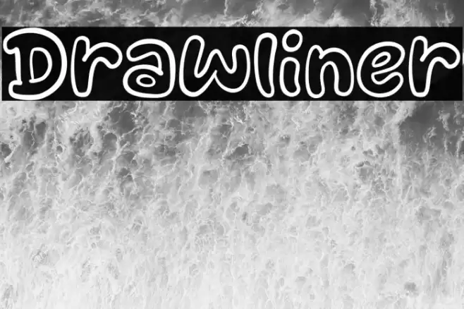 Drawliner Шрифта examples