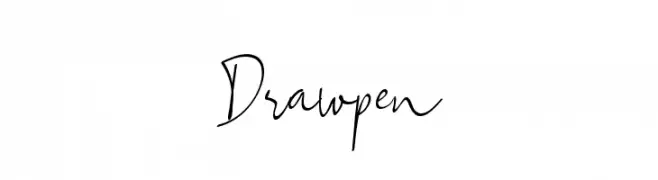 Drawpen  フリーフォントのダウンロード