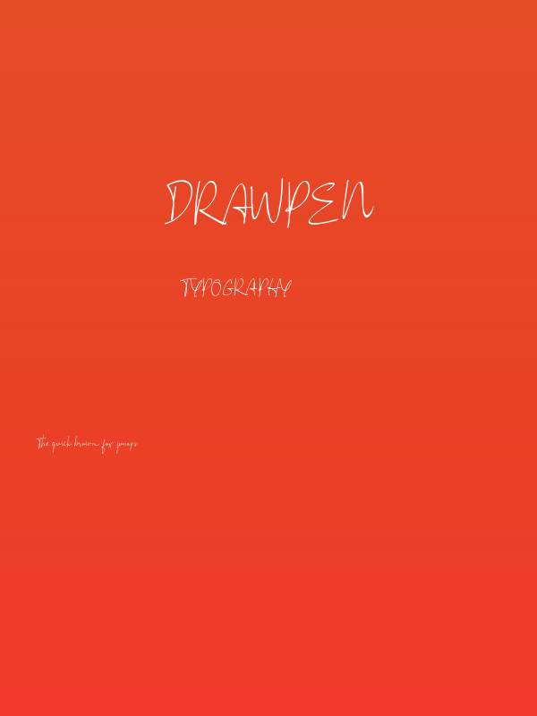 Drawpen Poster