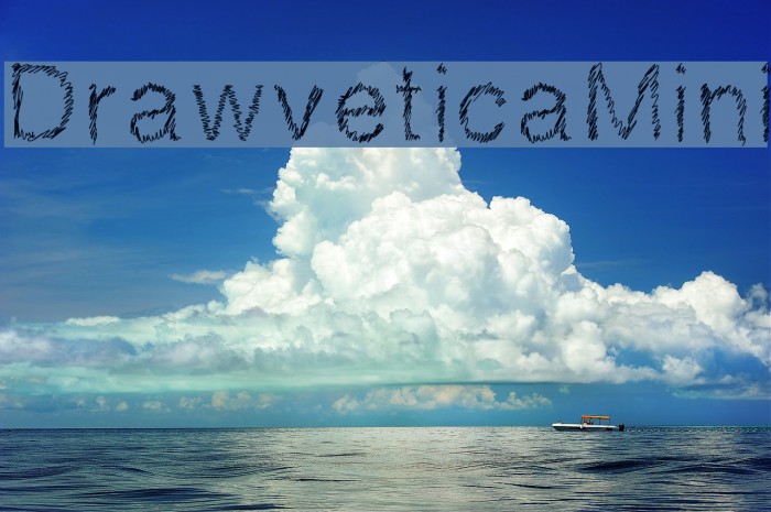 DrawveticaMini Font examples