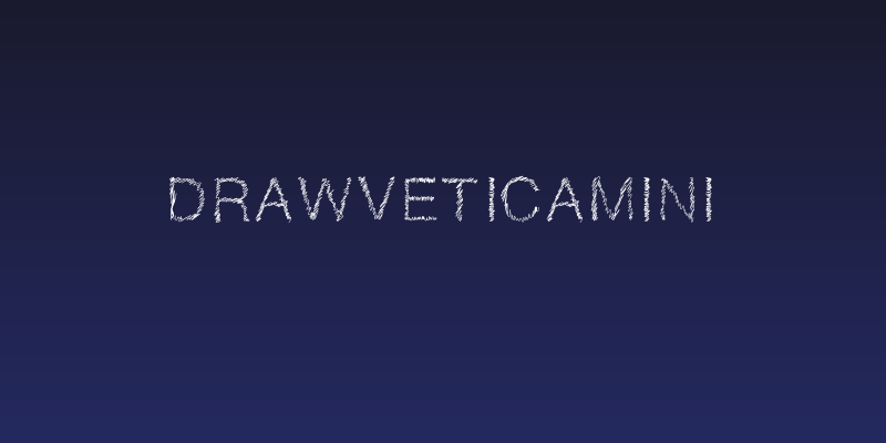 DrawveticaMini Social Header