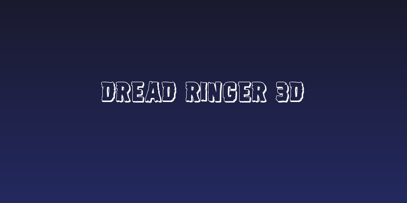 Dread Ringer 3D Social Header