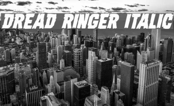 Dread Ringer Italic Example 1