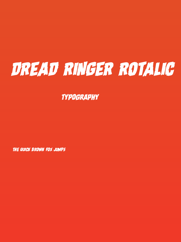 Dread Ringer Rotalic Poster