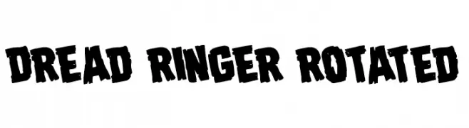 Dread Ringer Rotated  Frei Schriftart Herunterladen