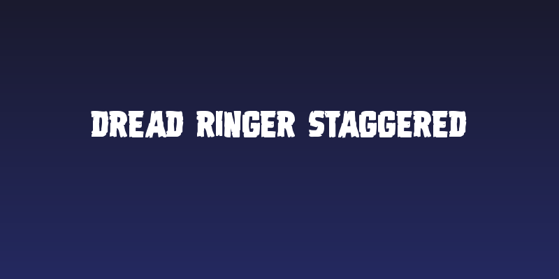 Dread Ringer Staggered Social Header