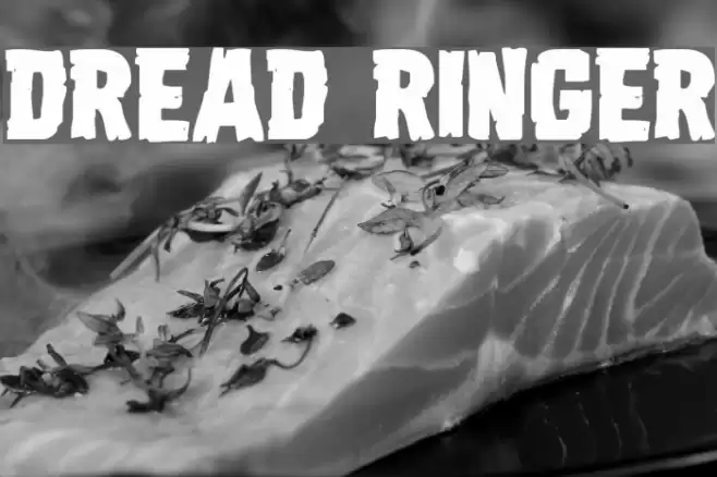 Dread Ringer Font examples