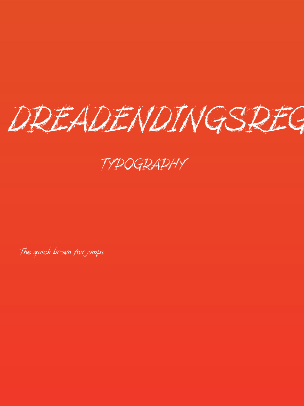 DreadEndingsRegular Poster