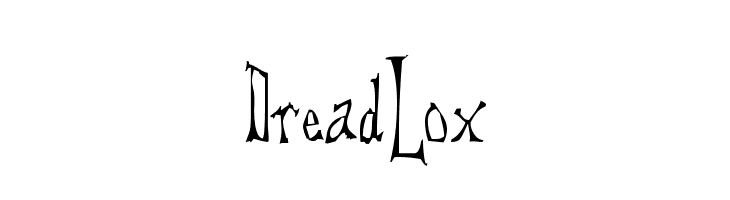 DreadLox フォント