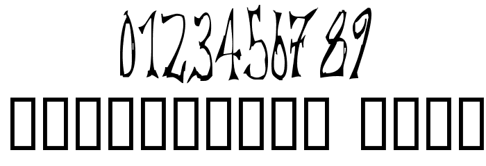 DreadLox Font OTHER CHARS