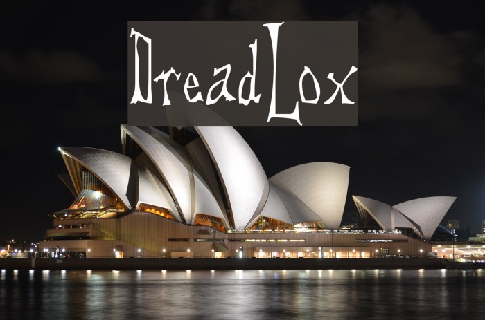 DreadLox Font examples