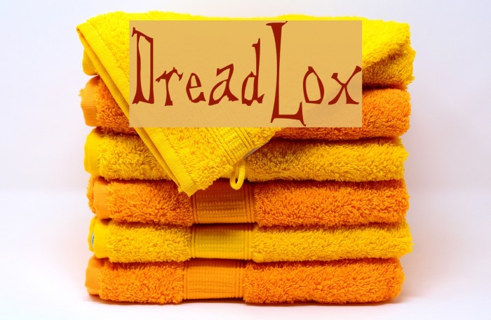 DreadLox Font examples