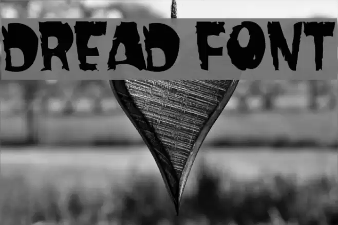 Dread Font examples