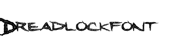 Dreadlockfont  Descarca Fonturi Gratis