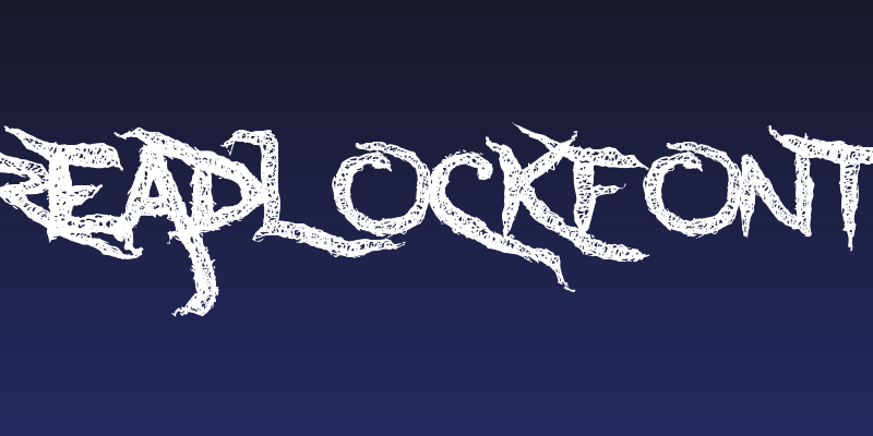 Dreadlockfont Social Header