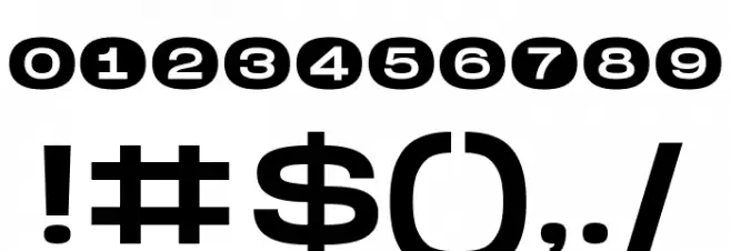 Dreadnoughtus Medium Font OTHER CHARS