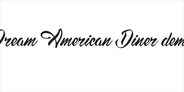 Dream American Diner demo Logo
