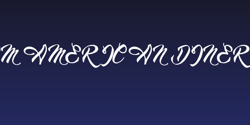 Dream American Diner demo Social Header