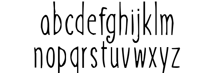 Dream Arranger Font LOWERCASE