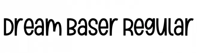 Dream Baser Regular Caratteri