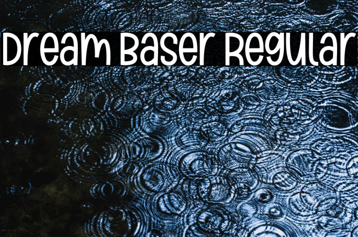 Dream Baser Regular Example 3