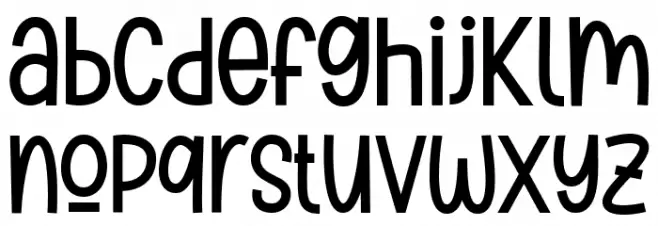 Dream Baser Regular Caratteri MINUSCOLO