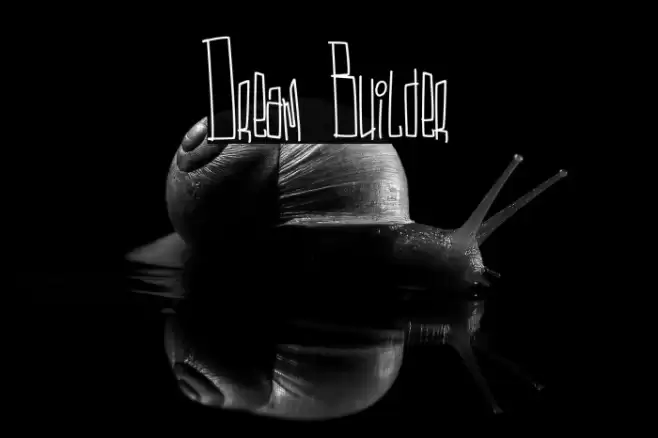 Dream Builder Font examples