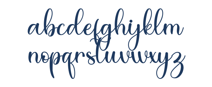 Dream Christmas - Personal Use Lowercase