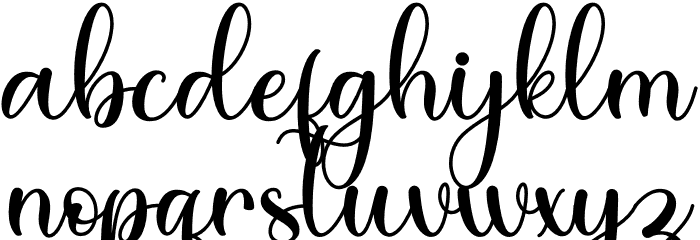 Dream Christmas - Personal Use Font LOWERCASE