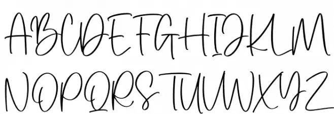 Dream Collection Font UPPERCASE