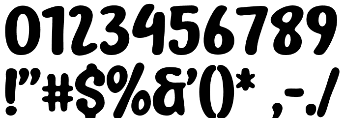 Dream Head Font OTHER CHARS
