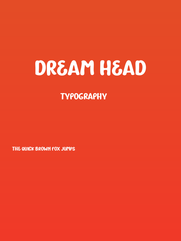 Dream Head Poster