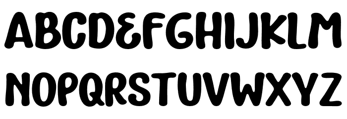 Dream Head Font LOWERCASE