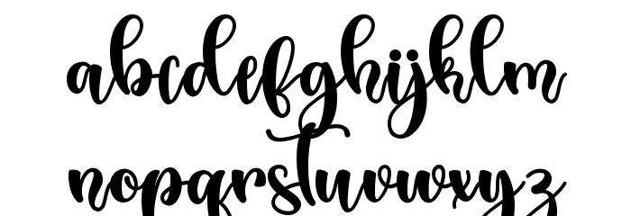 Dream Heart - Personal Use Font LOWERCASE