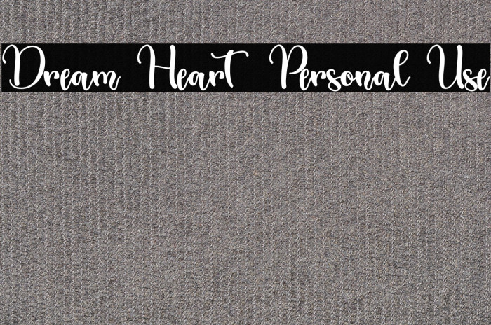 Dream Heart - Personal Use Example 3