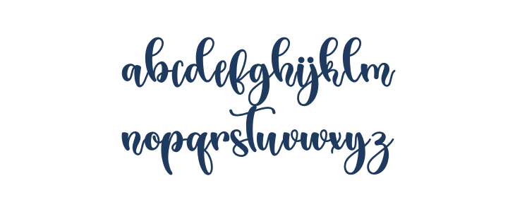 Dream Heart - Personal Use Lowercase