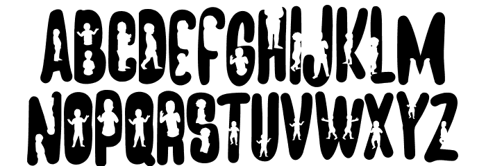 Dream Kids FREE Font Alte caractere