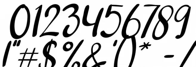 Dream Koala Italic Font OTHER CHARS