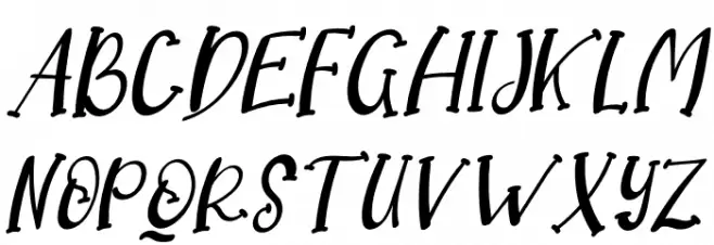 Dream Koala Italic Schriftart Groß